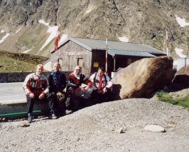 Passfoto am Timmelsjoch